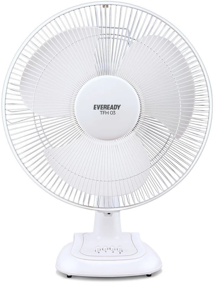 EVEREADY TF 03 400 mm Table Fan (White | Pack of 1)